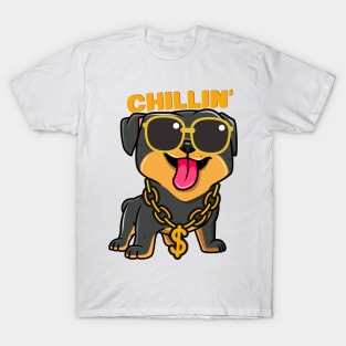 Dog thug chillin' T-Shirt